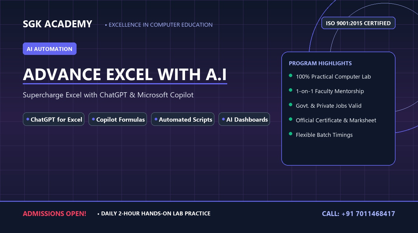 Advance Excel with A.I (Copilot & Prompt Automation)