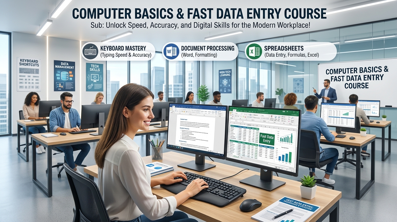 Computer Basic - Data Entry Course