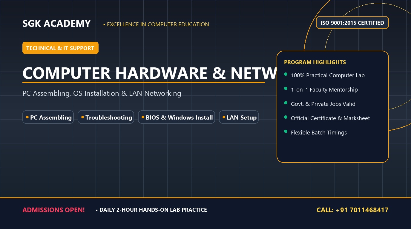 Computer Hardware & Networking Support