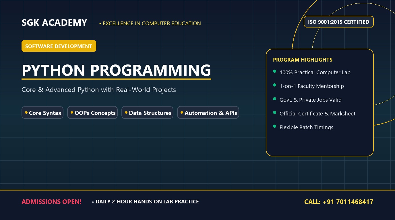 Python Programming (Core & Advanced)