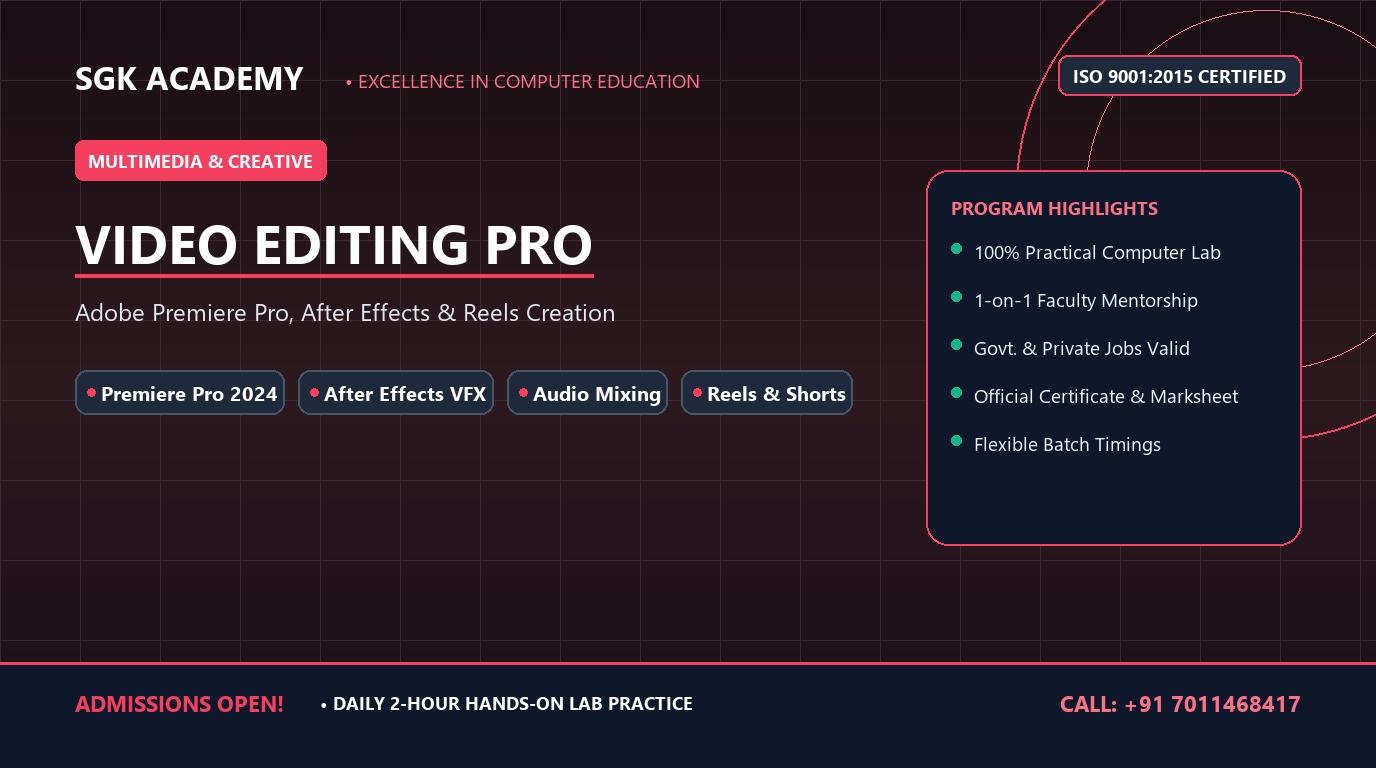 Video Editing Pro (Premiere Pro & After Effects)