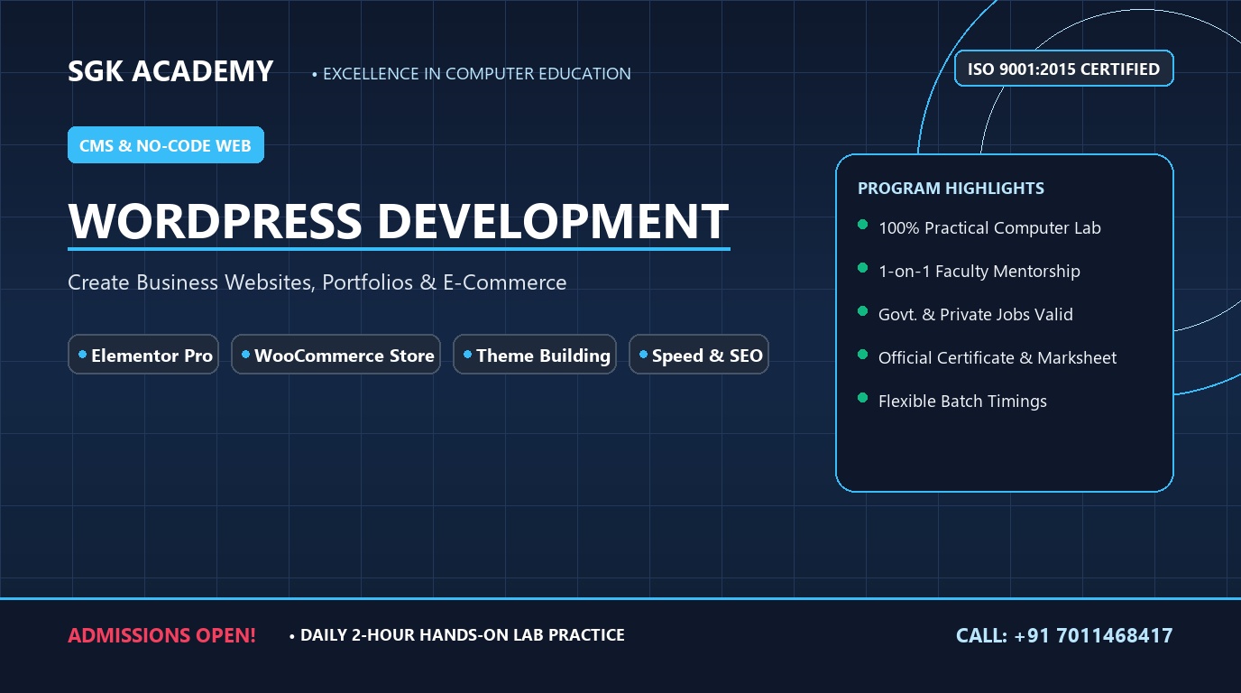 WordPress Website & E-Commerce Development